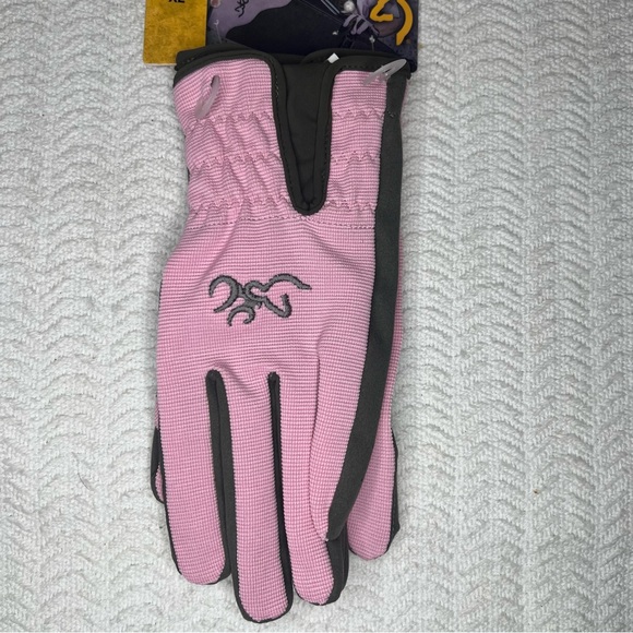 bronwing / trapper creek ladies gloves in sage/pink size XL - Picture 2 of 6